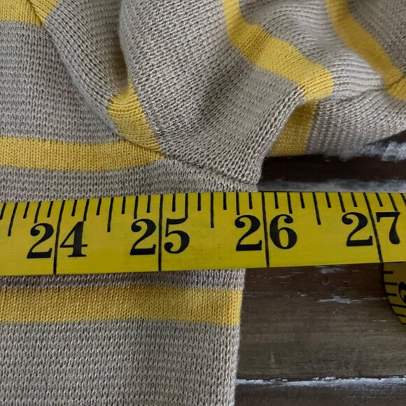 Tuckernuck Womens Preppy Striped Cardigan Size M Relaxed Slouchy Soft Knit Cozy - Picture 9 of 10